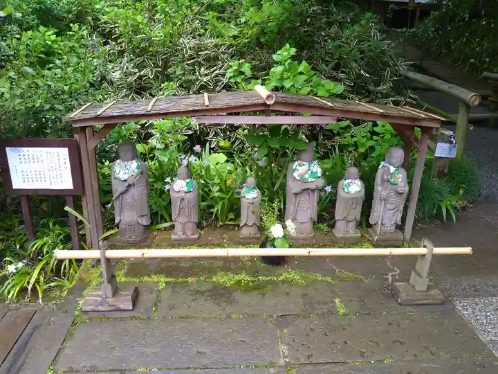 明月院の地蔵