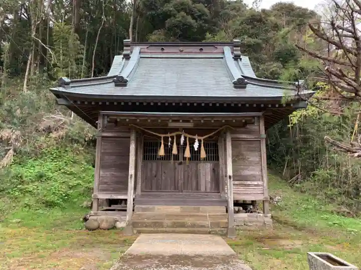 長尾三神社の本殿・本堂