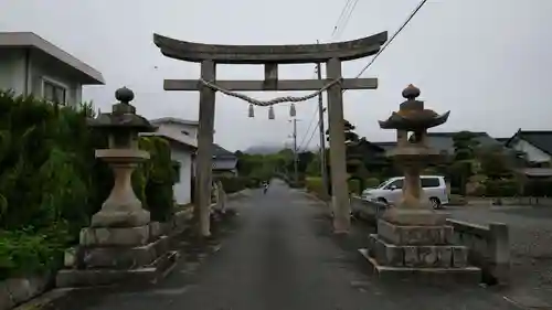 玉祖神社の鳥居