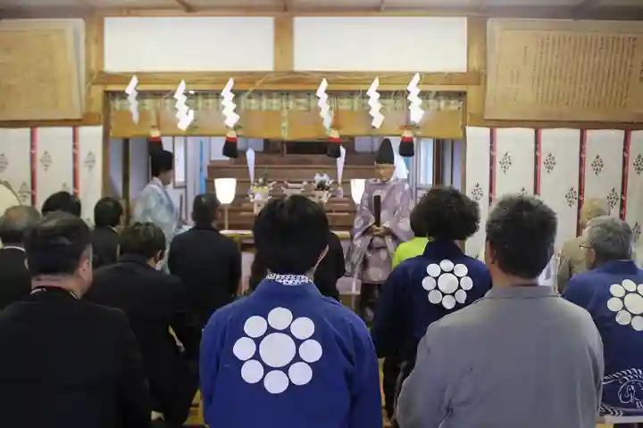 釧路一之宮 厳島神社のお祭り