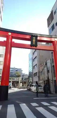下谷神社の鳥居