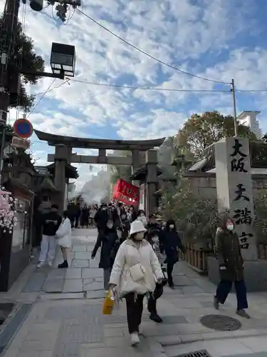 大阪天満宮の鳥居