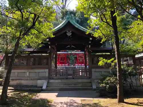 白金氷川神社の末社・摂社