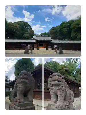 井草八幡宮の狛犬