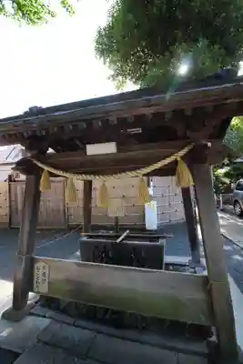 嶺御嶽神社の手水舎