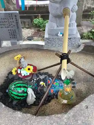 三輪神社の手水舎