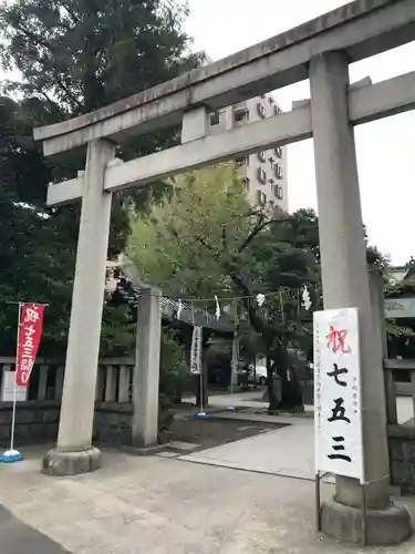 浅間神社の鳥居