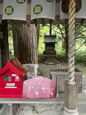 穂高神社奥宮の本殿・本堂