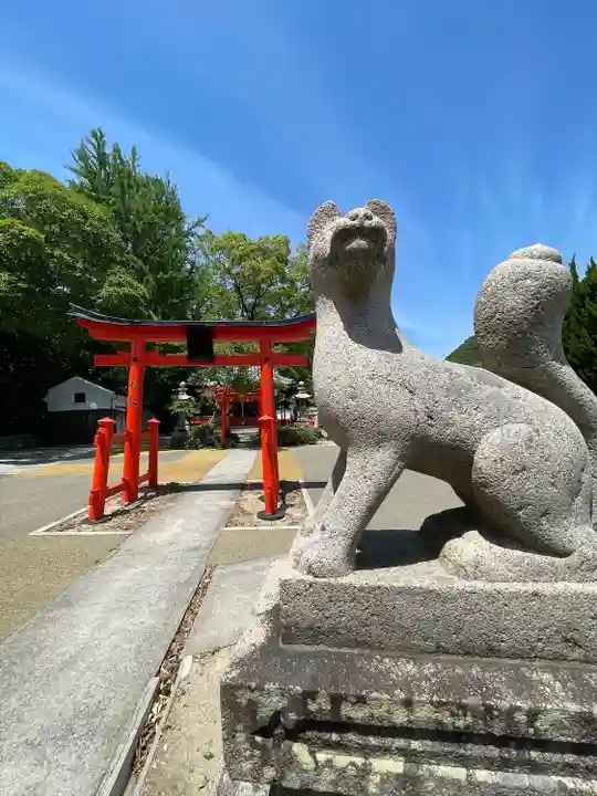大島神社の狛犬