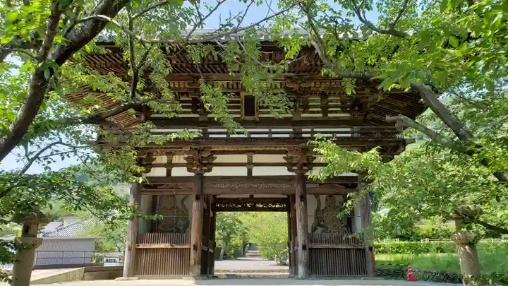 長保寺の山門・神門