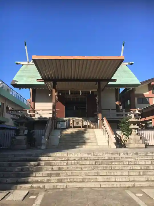 深川神明宮の本殿・本堂