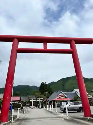 田出宇賀神社の鳥居