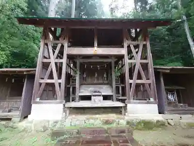 天伯神社の本殿・本堂