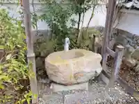 建勲神社の手水舎