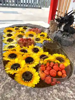 別小江神社の手水舎