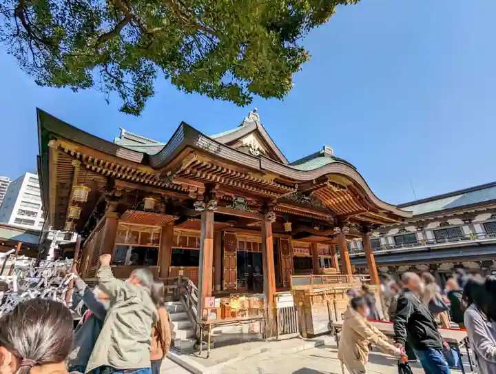 湯島天満宮の本殿・本堂