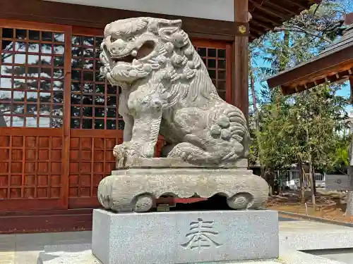 笠屋神社の狛犬