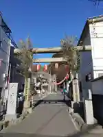 太田杉山神社・横濱水天宮の鳥居