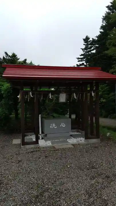 中標津神社の手水舎