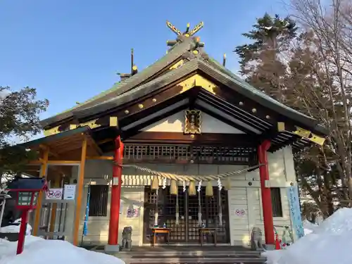 発寒神社の本殿・本堂