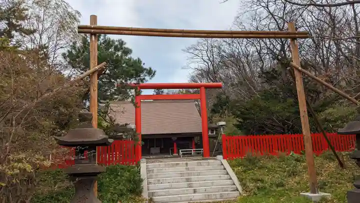 輪西神社の鳥居