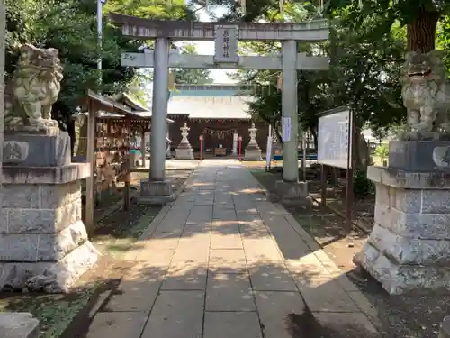 熊野神社の鳥居