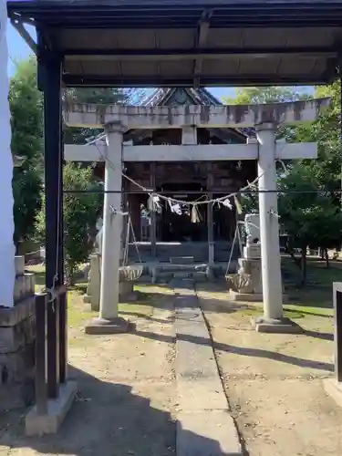 八幡社（石橋）の鳥居