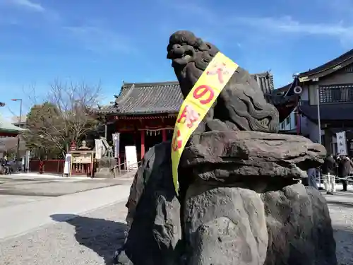 浅草神社の狛犬