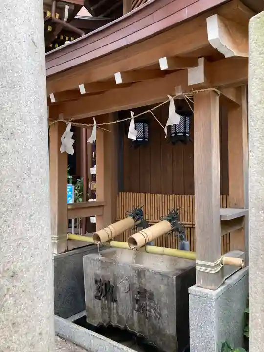 小網神社の手水舎