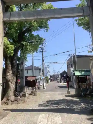 若宮神明社の鳥居