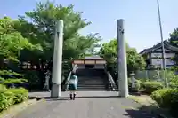 鳥取縣護國神社の山門・神門