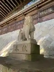 櫻山八幡宮の狛犬