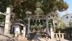 諏方神社の鳥居