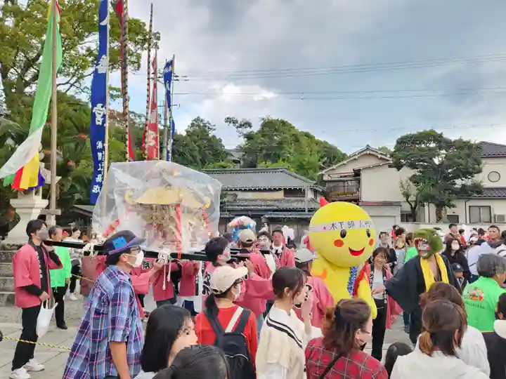 赤穂八幡宮のお祭り