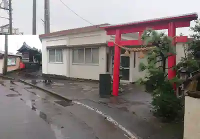 稲荷神社（中里）の鳥居