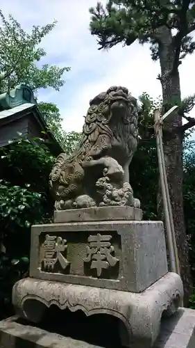 今尾神社の狛犬