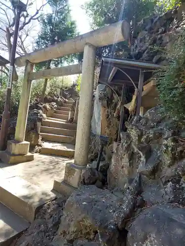 品川神社の鳥居