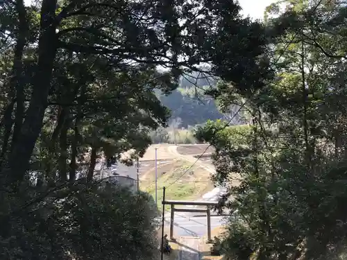 市野郷神社の鳥居