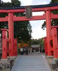 龍田大社の鳥居