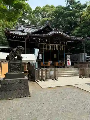 代々木八幡宮の本殿・本堂