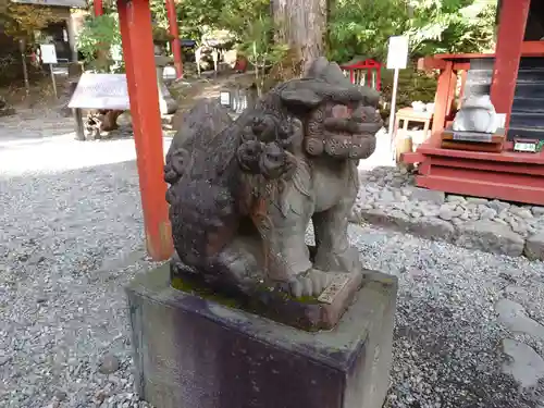 日光二荒山神社の狛犬