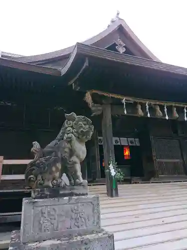 府八幡宮の狛犬