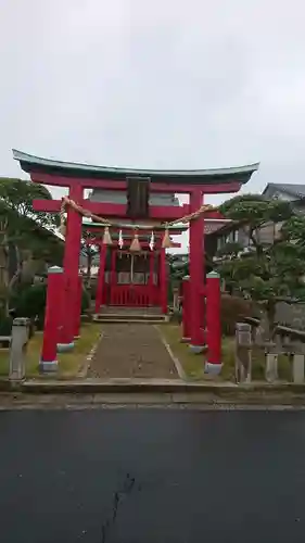 五幸稲荷神社の鳥居