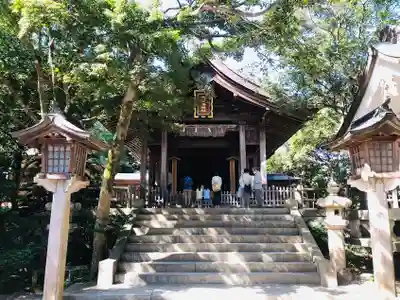 志賀海神社の本殿・本堂