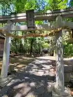 生品神社の鳥居