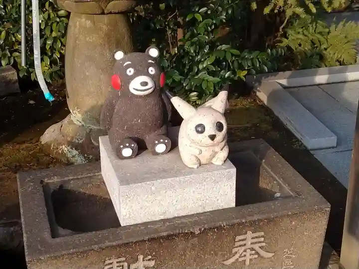 城官寺の手水舎