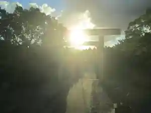 屋久島大社の鳥居(2024年01月11日(木) 16時46分17秒投稿)