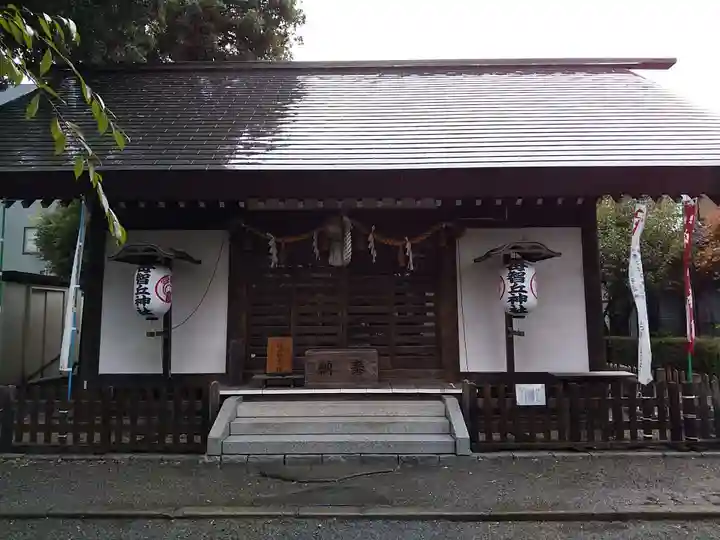 母智丘神社の本殿・本堂
