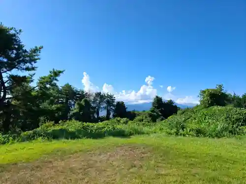 皆神神社の自然