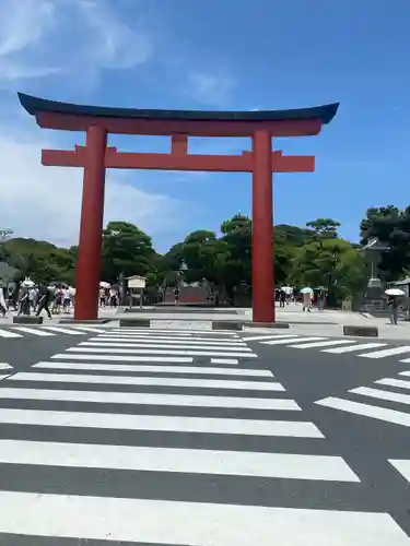 鶴岡八幡宮の鳥居